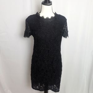 Zara Black Lace Dress, Stretch